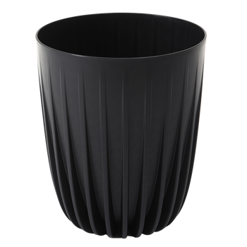 KVĚTINÁČ MIRA 390 MM EKO RECYKLOVANÝ – ČERNÝ *49165*