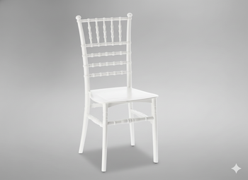 KRZESŁO PLASTIKOWE DIAMOND - BIAŁE