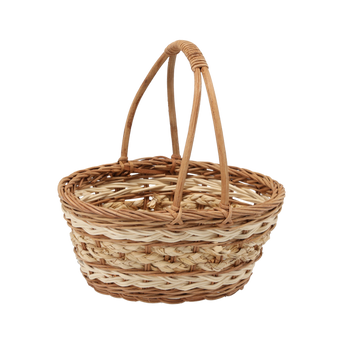 BASKET WITH HANDLE 22 x 17 x 10/2 CM