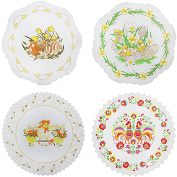 UBRUS 28 CM VÁNOČNÍ /30x30/ VELIKONOCE*4020*