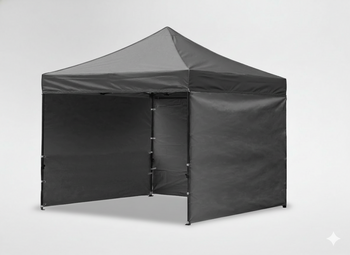 NAMIOT HANDLOWY 3 X 3 M SZARY 