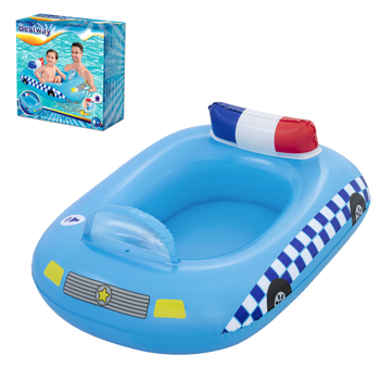 DĚTSKÝ NAFUKOVACÍ PONTON AUTOMOBIL POLICIE 97cm x 74cm *2438