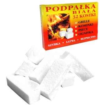 BÍLÁ ZÁPALKA KOSTKA 32 KOSTKY*5001*1393*9687
