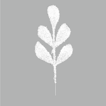 "24" SET OF 2 DECORATIVE LEAVES 12 x 35 CM