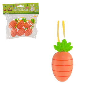 SET OF 6 CARROTS WITH PENDANT