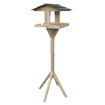 STANDING BIRD FEEDER - WOODEN 116 X 30 X 30 CM