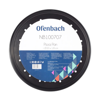 FORMA DO PIECZENIA PIZZY 33*2,5CM KAMILLE*7787