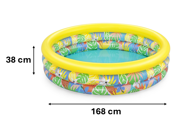 BASENIK OGRODOWY FI 168 x H 38 CM PARADISE PLAY 51203