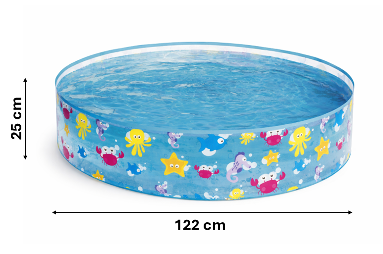 BASEN OGRODOWY  122 X 25 CM 55028