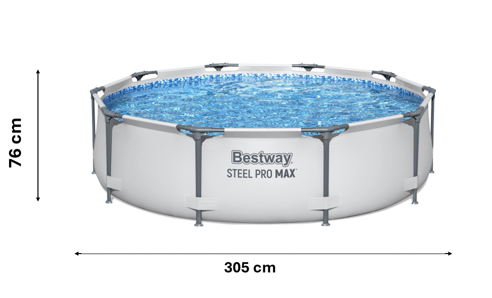 BASEN STELAŻOWY 305 X 76 CM 56406