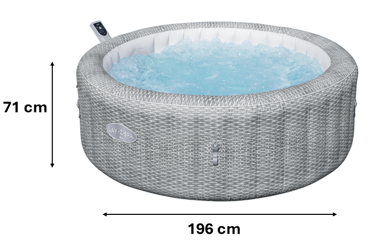 JACUZZI LAY-Z-SPA BALI AIRJET 196 X 71 CM 6001N