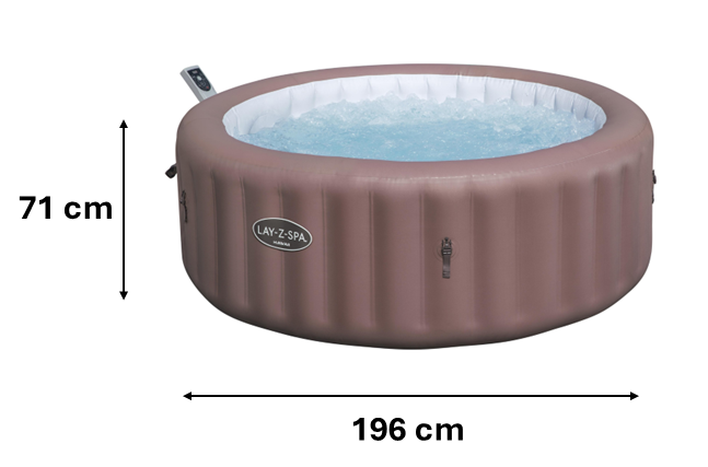 JACUZZI LAY-Z-SPA HAWAII AIRJET 196 X 71 CM 6001g