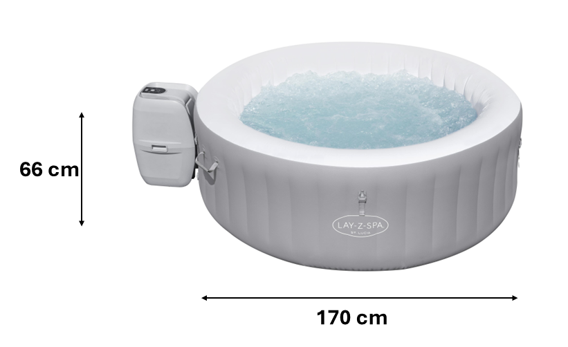 JACUZZI LAY-Z-SPA ST.LUCIA AIR JET 1.70 x 66 CM 60037