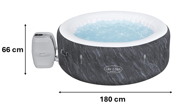 JACUZZI LAY-Z-SPA BORACAY AIRJET 180 X 66 CM 60175