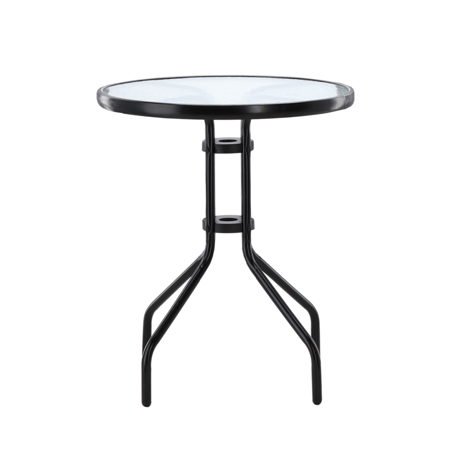 ZESTAW MEBLI BALKONOWYCH - 2 KRZESŁA + STOLIK - SZARY *5901 SAD5901_4