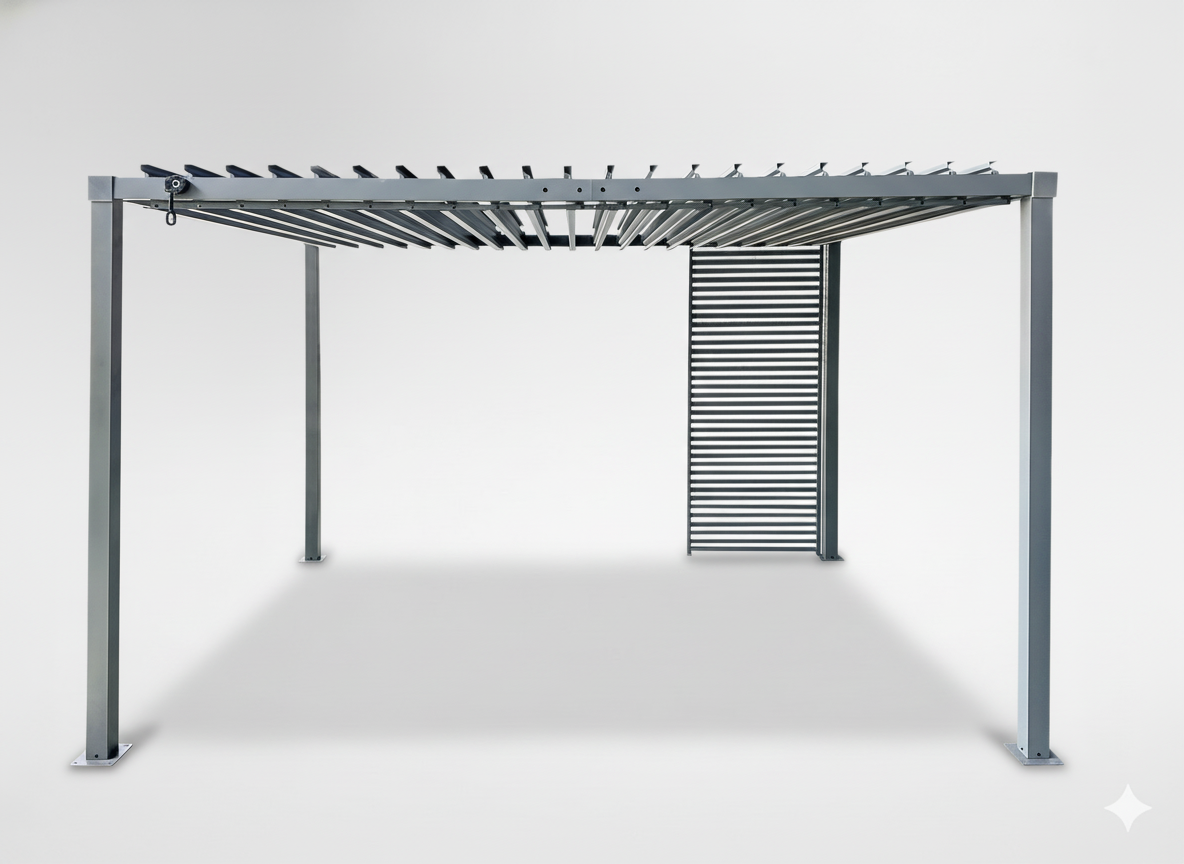 ŻALUZJA METALOWA 214 x 50 CM DO PERGOLI TUN5139_2