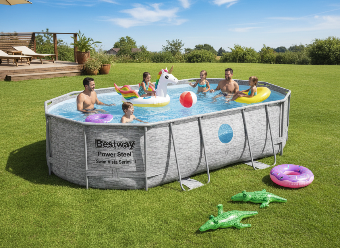 BASEN STELAŻOWY OWALNY RATTAN  4,88 x 3,05 x 1,07 M (BASEN, FILTR PIASKOWY, DRABINKA, POKRYWA, DOZOWNIK) freepik__stwrz-aranacj-z-basenem-img1-niech-w-basenie-bawi-__48846