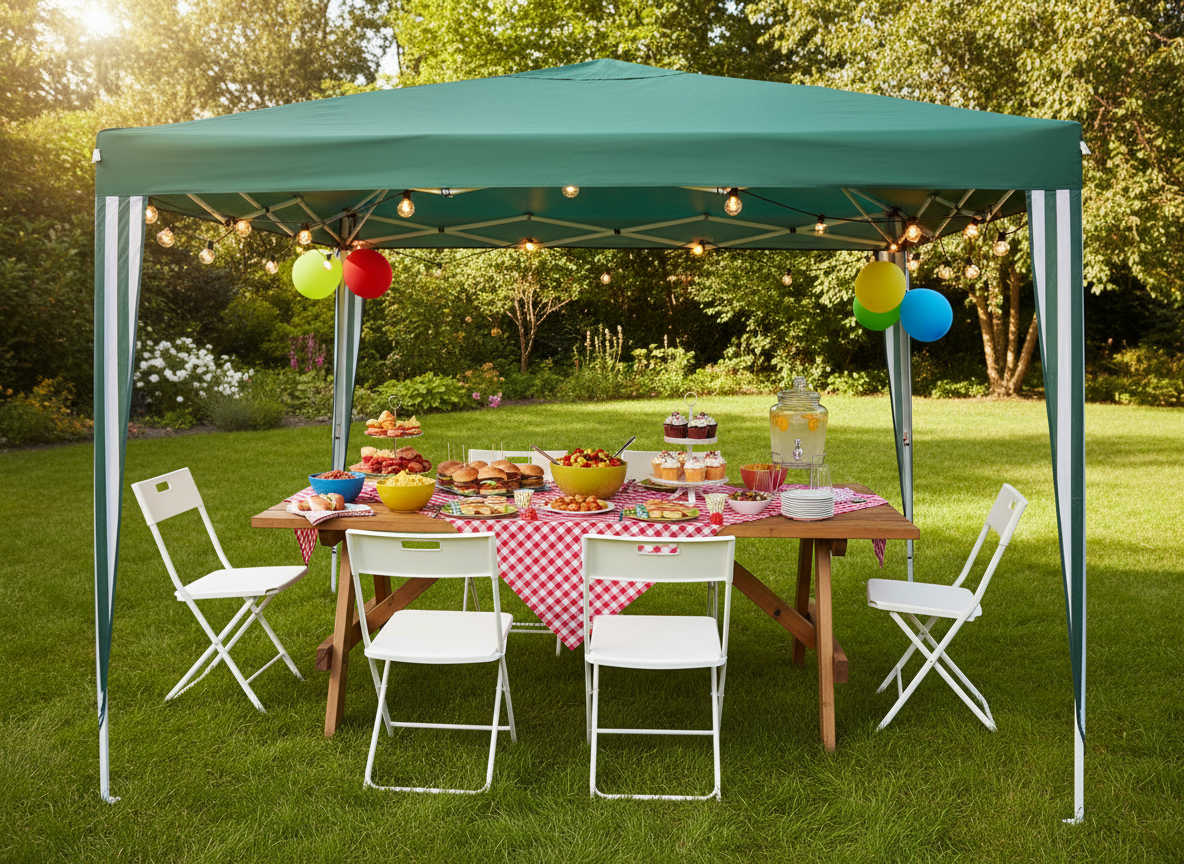 PAWILON NAMIOT OGRODOWY ZIELONY 2,5 X 2,5 M  18/18/18mm  freepik__stwrz-aranacj-z-namiotem-ogrodowym-img1-w-rodku-ni__8117