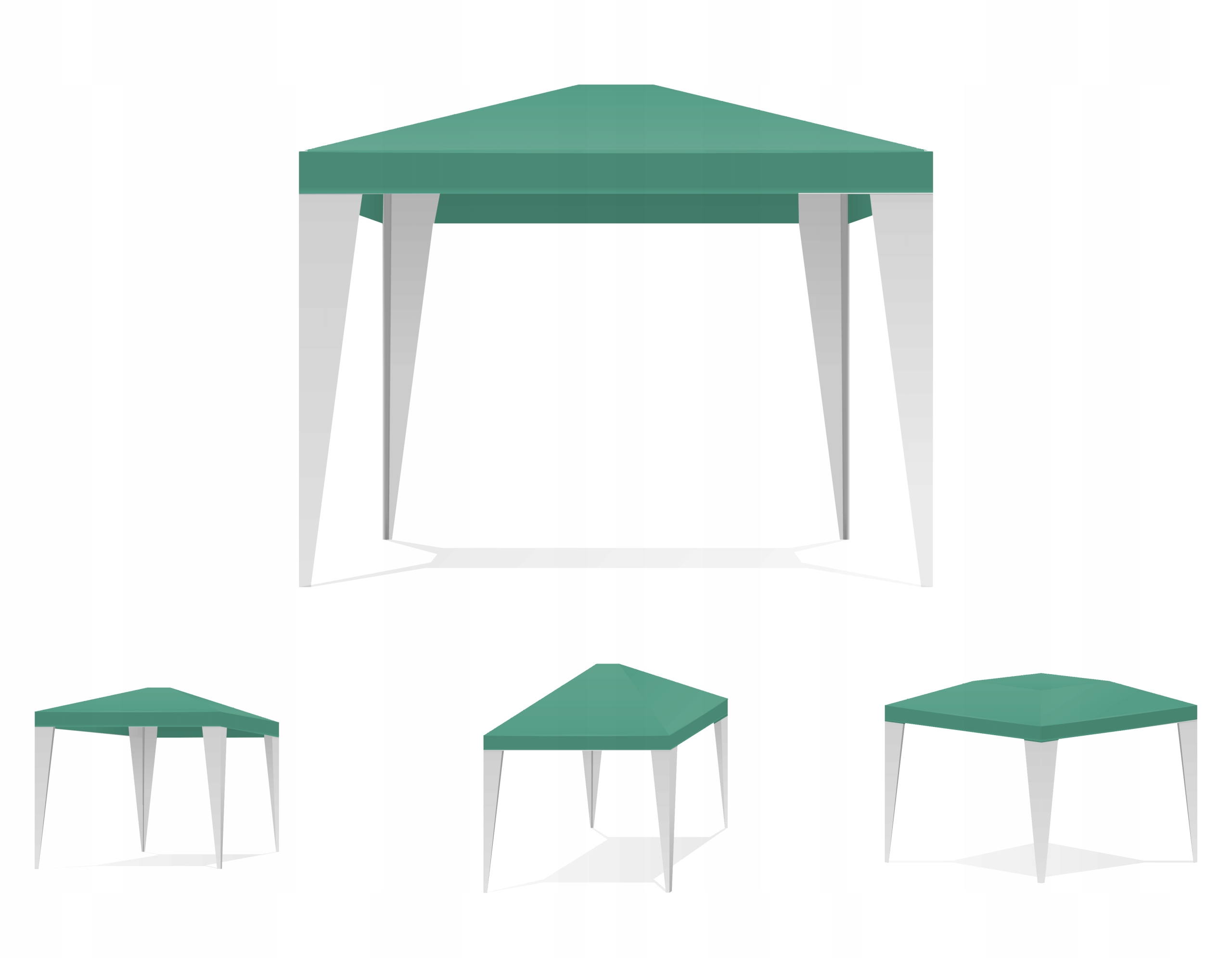 PAWILON NAMIOT OGRODOWY ZIELONY 2,5 X 2,5 M  18/18/18mm  img-original-11eb59-a1693ab54b82b5a6c3322ec6c61c