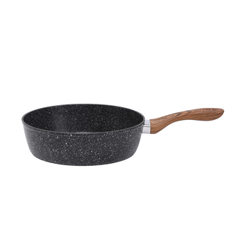 ALUMINUM FRYING PAN 28 CM CRISPY NATURA NEW