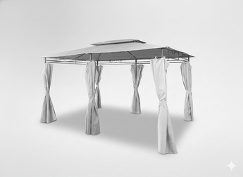 ALTANA PAWILON OGRODOWY SZARY 3 X 4M 3 x 4 x H2.6m