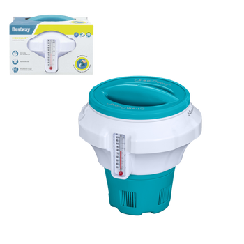 POOL CHEMICAL DISPENSER/FLOATER