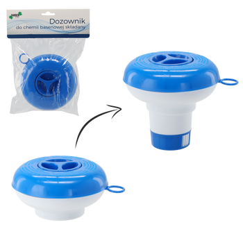 CHEMICAL DISPENSER FOLDABLE