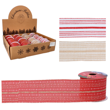 CHRISTMAS DECORATIVE RIBBON