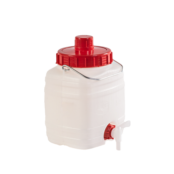 BECZKA 15L Z ZAKRĘTKĄ, UCHWYTEM PLASTIKOWYM I ODPOWIETRZNIKIEM *5035