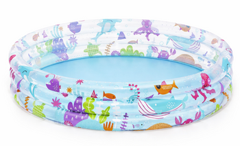 Bestway® 60" x H12"/1.52m x H30cm Deep Dive 3-Ring Pool