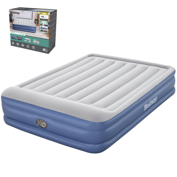 Bestway® 80" x 60" x 18"/2.03m x 1.52m x 46cm Tritech Air Mattress Queen Built-in AC Pump