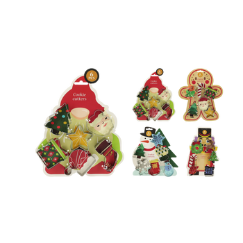 SET OF 6 COOKIE CUTTERS*7443