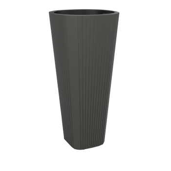 HIGH POT MUZA 390MM ANTHRACITE*28883