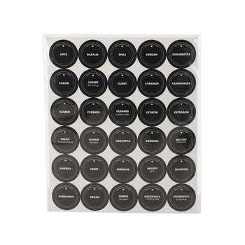 SET OF 120 SPICE LABELS