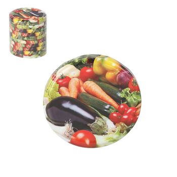 SET OF 10 LIDS DIA 82 VEGETABLES
