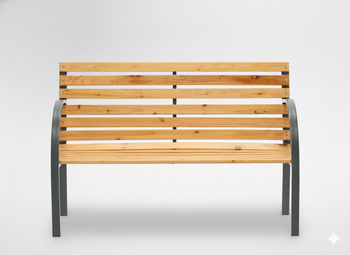 GARDEN BENCH 120 X 60 X 80 CM