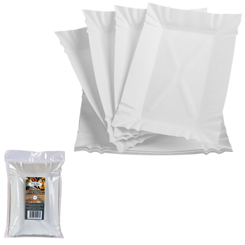 SET OF 20 PCS PAPER TRAYS 20X13.5CM