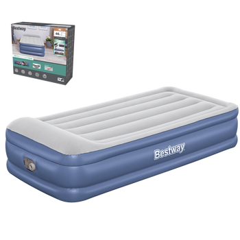 Bestway® 75" x 38" x 18"/1.91m x 97cm x 46cm Tritech Airbed Twin Built-in AC Pump