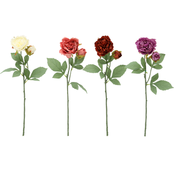 ARTIFICIAL FLOWER - PEONY 62 CM MIX COLORS