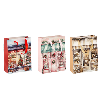 CHRISTMAS GIFT BAG - GIFTS 18 x 24 x 8 CM