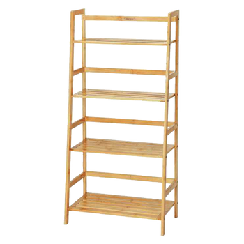 BAMBOO SHELVES WITH 4 LEVELS 57x30x120 CM