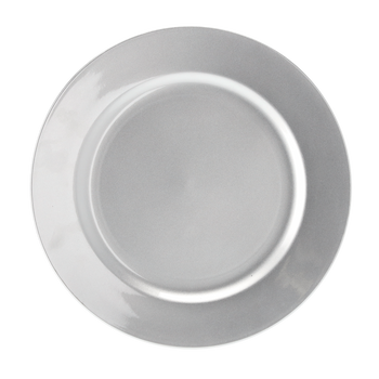 PLATE 33 x 33 x 2 CM SILVER