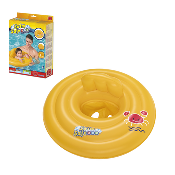Swim Safe™ 27"/69cm Wondersplash Round 3-Ring Baby Boat