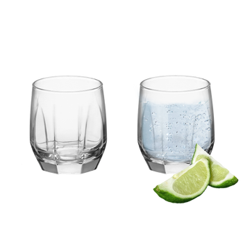 6 WATER GLASSES SET 215 ML