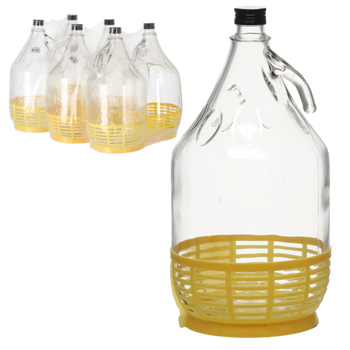 BALLOON 5L WITH HANDLE + METAL CAP PACK OF 6 PCS