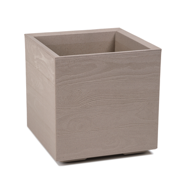 PLANTER KARO 400X400MM BOARD COFFEE LATTE*8910