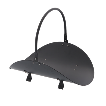 LOG HOLDER BLACK L19"