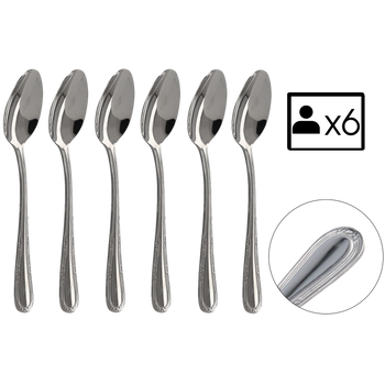SET 6 TEA SPOONS NATALIA