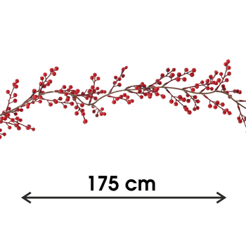 CHRISTMAS GARLAND 175 CM MOUNTAIN ASH