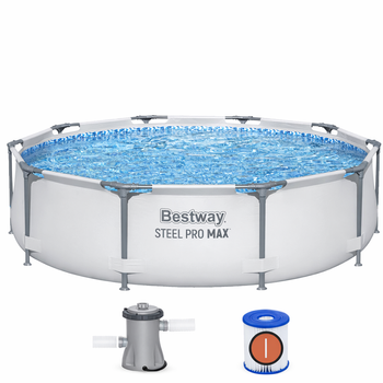 Steel Pro® MAX™  10' x 30"/3.05m x 76cm Pool Set